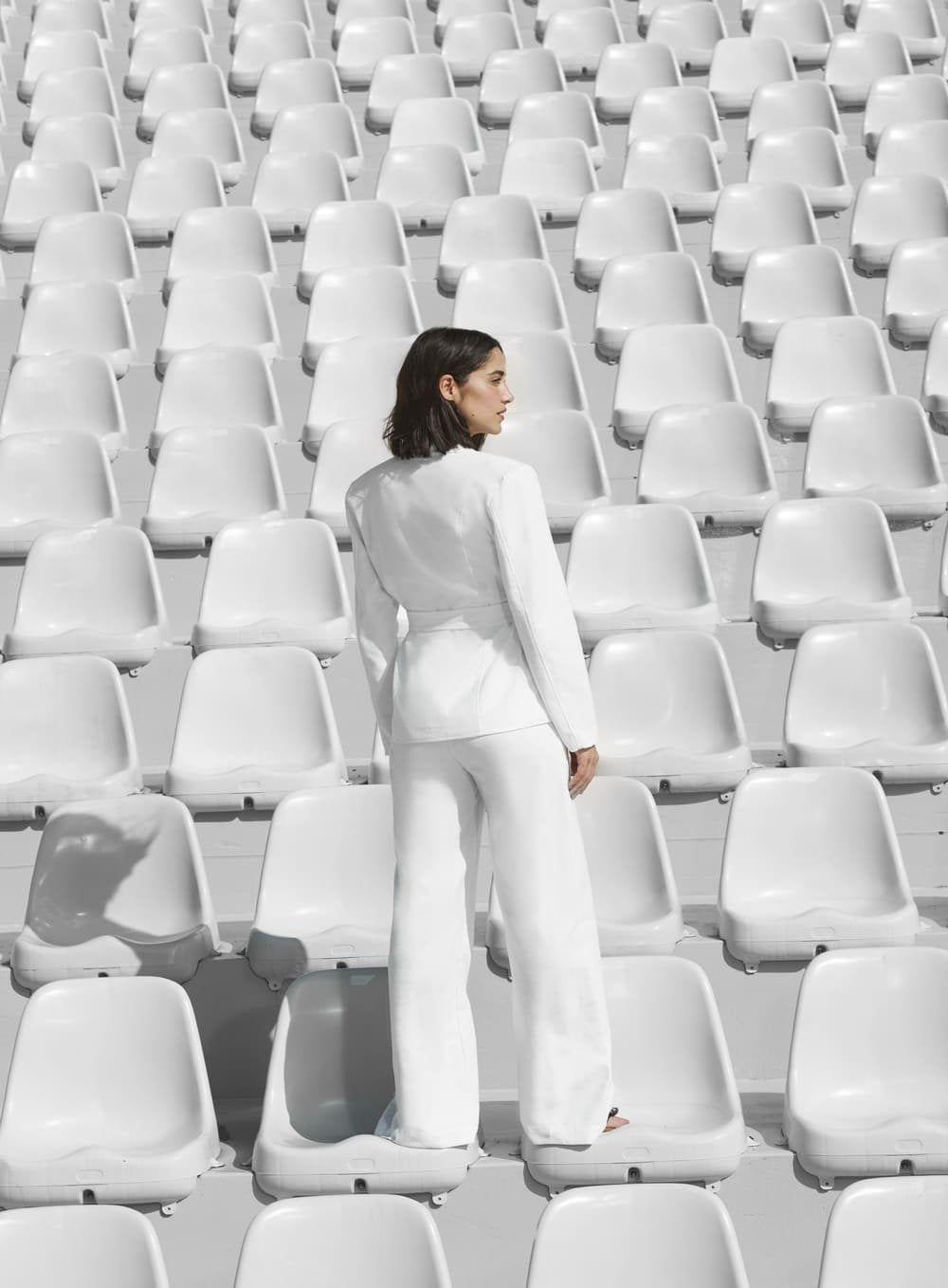 Casaco Faixa Off White Tufi Duek -SALE