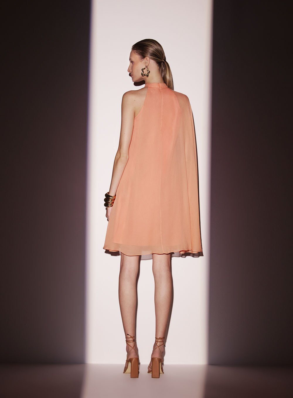 Vestido Curto Kaftan Justine Rosa Tufi Duek -SALE