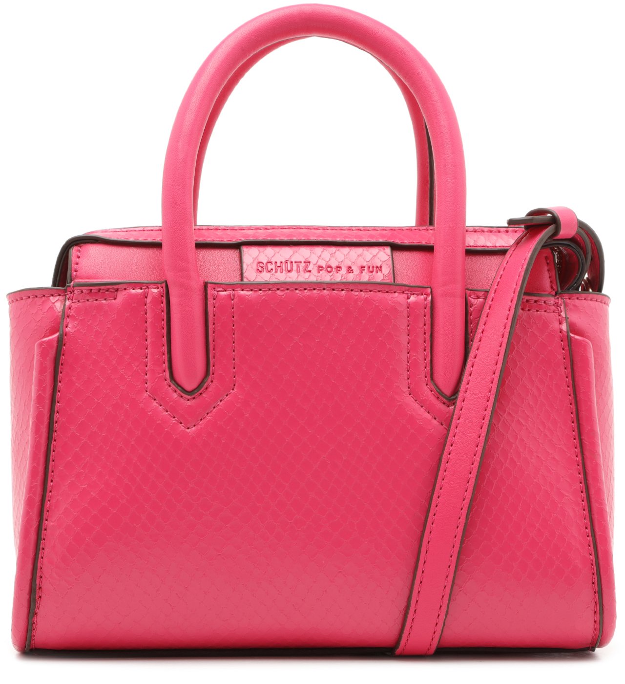 Bolsa Rosa Média Pop&Fun em Pu Schutz