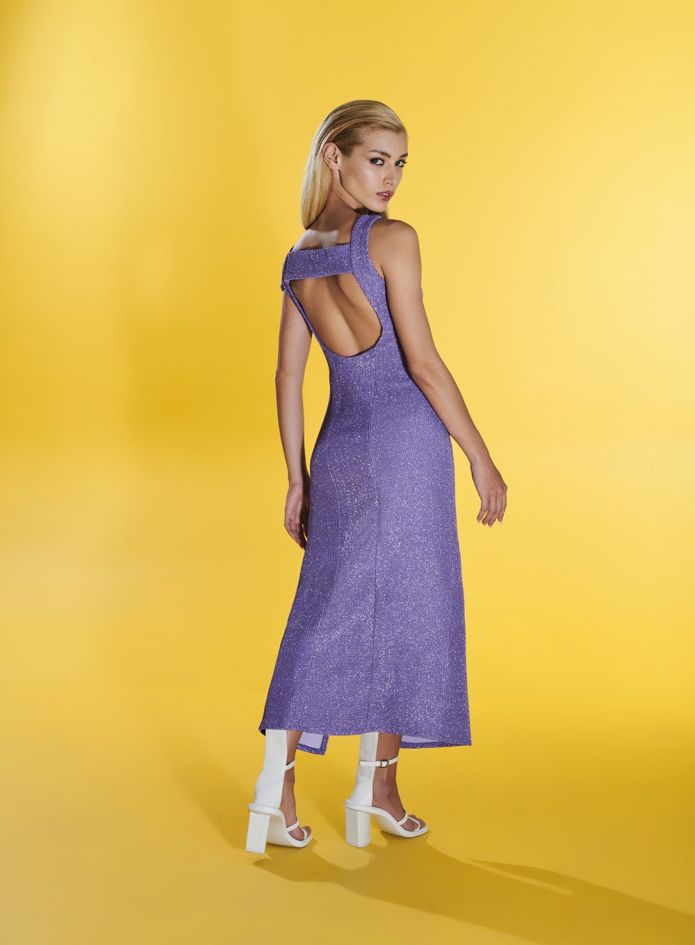 Vestido Midi Alça Tufi Duek -SALE