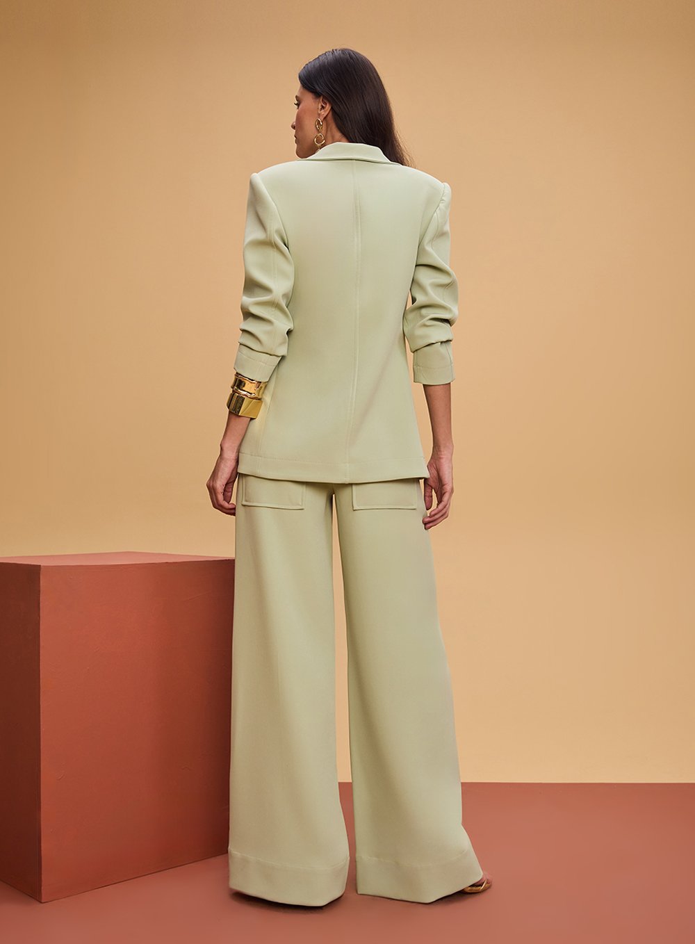 Blazer Collar Verde Tufi Duek -SALE