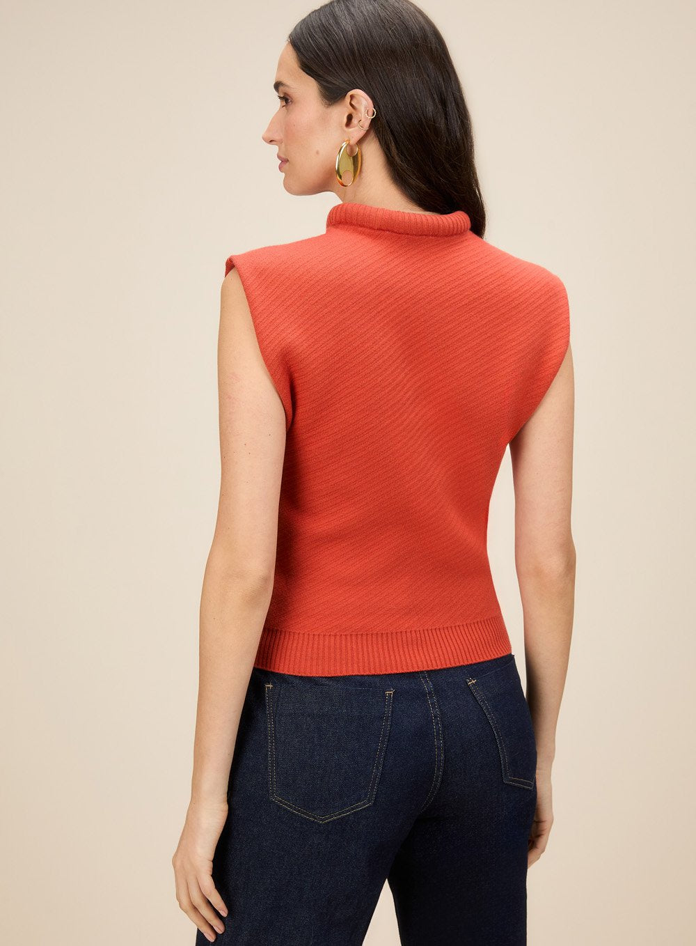Blusa Sem Manga Laranja Skazi -SALE
