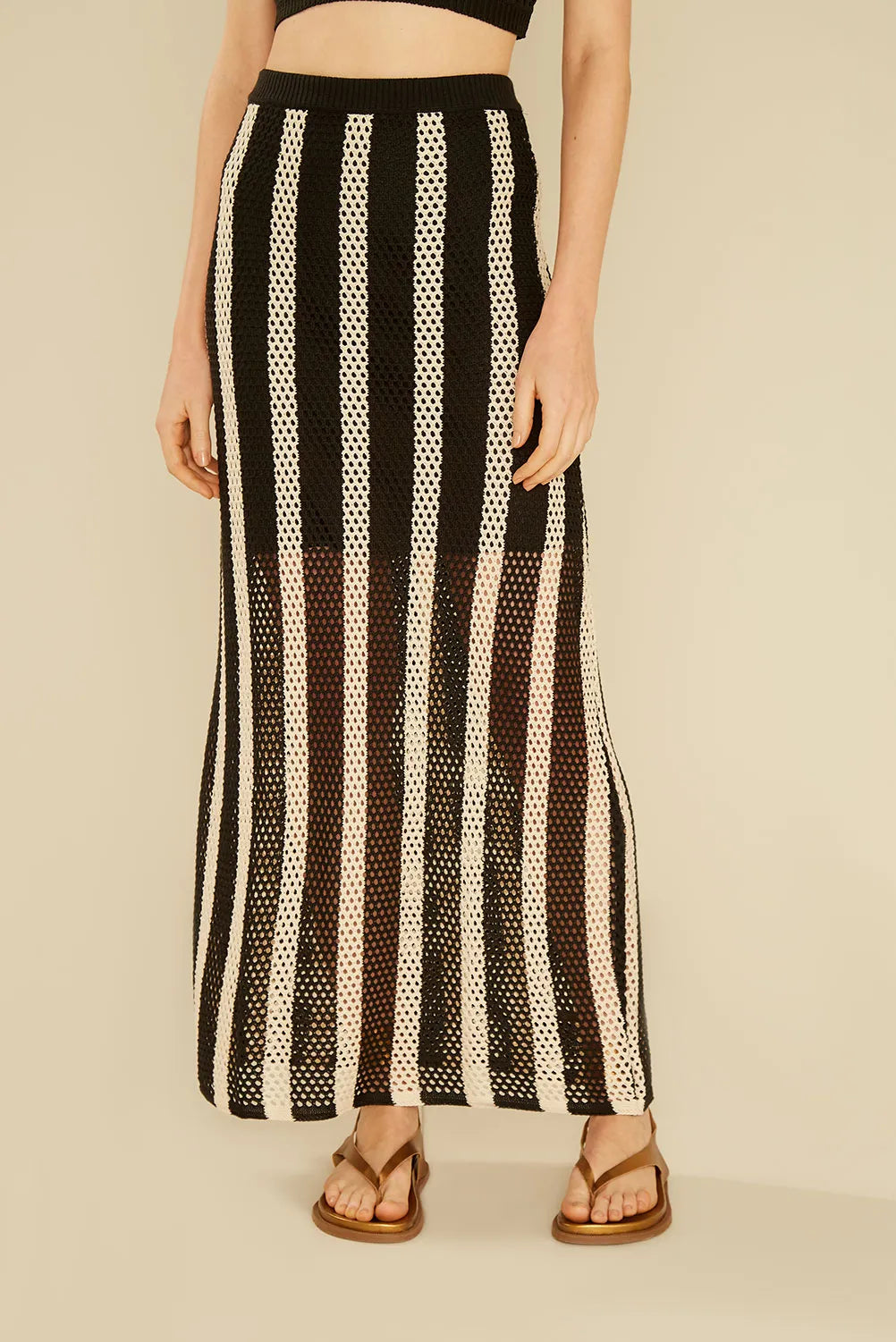 Conjunto Preto e Branco em Tricot - Oh!Boy