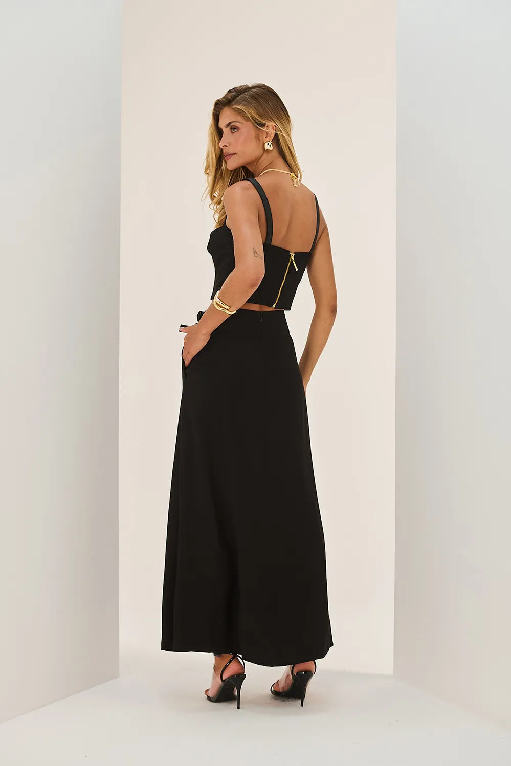 Conjunto Preto Bianca Apoá