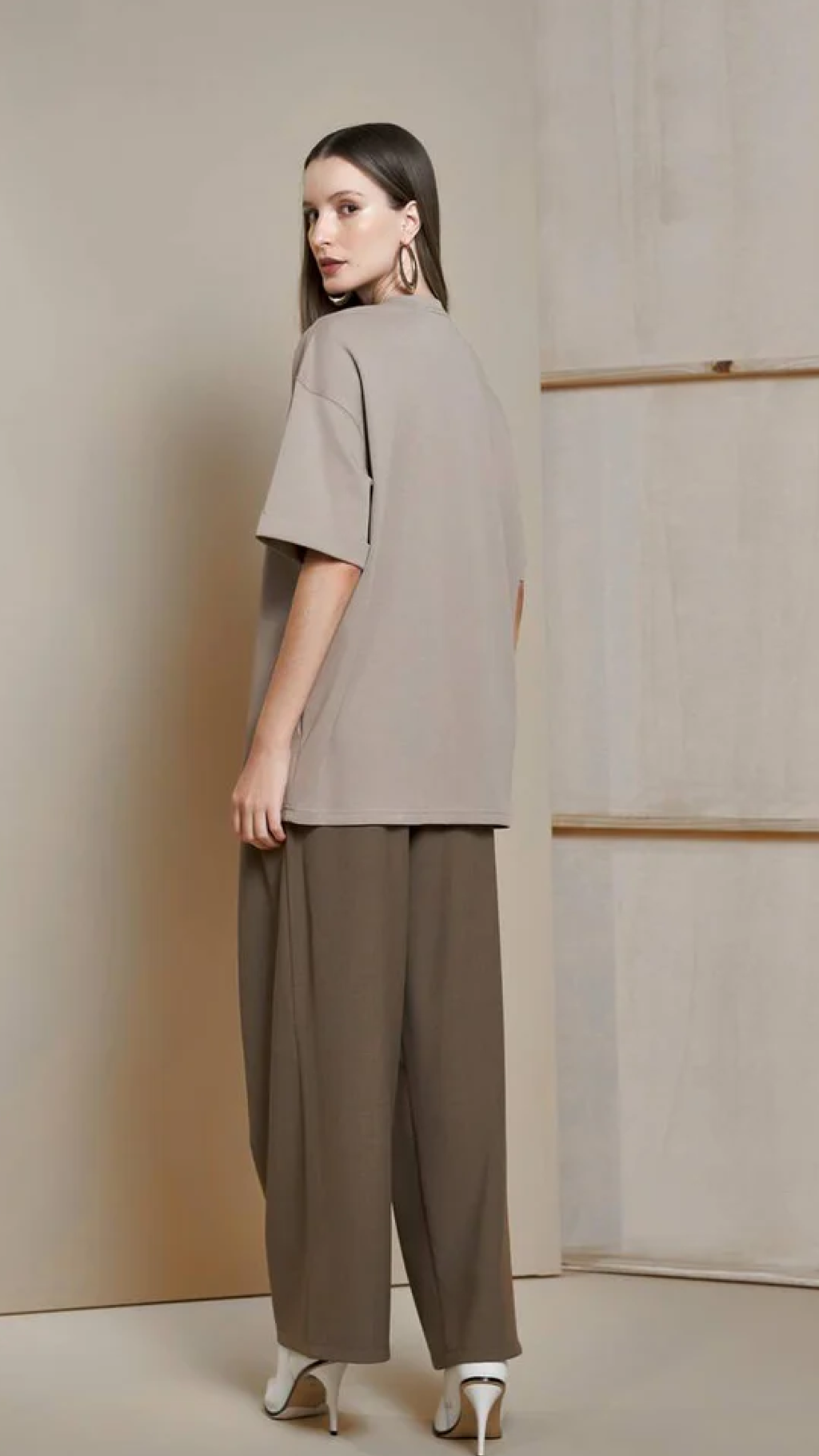 Blusa Nude Over Fleche - D'or