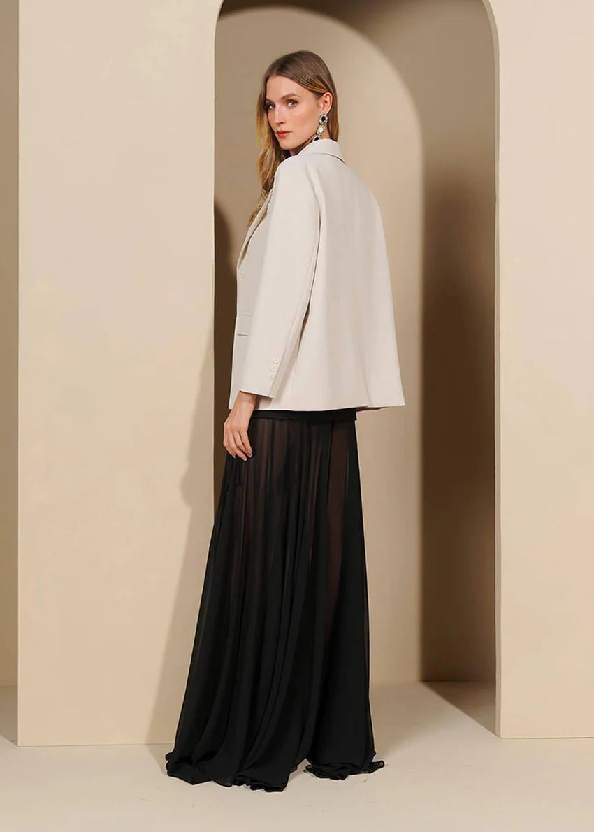Blazer Off White Alfaiataria Over - Novo - Fleche D'or