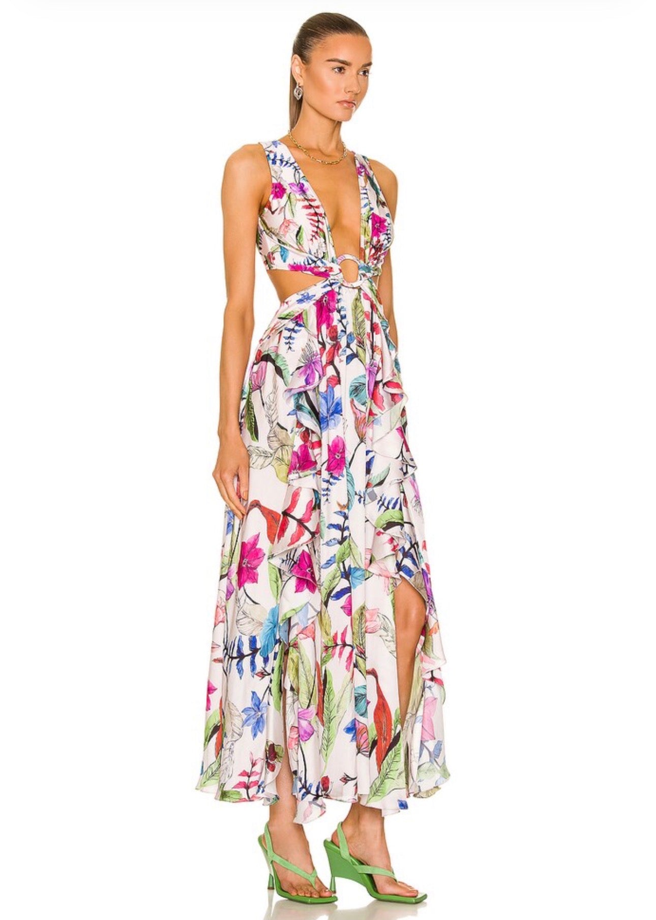 Vestido Estampa Floral PatBo