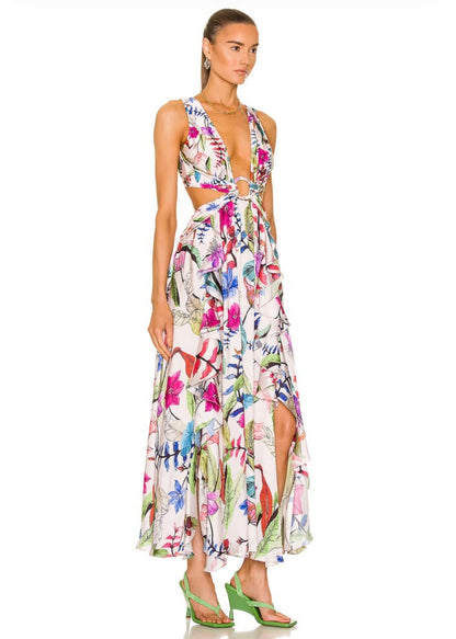 Vestido Estampa Floral PatBo