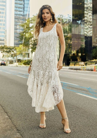 Vestido Off Renda Inffinity