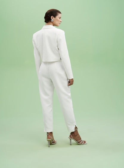 Calça Cós Duplo Cigarrete Off White Tufi Duek -SALE