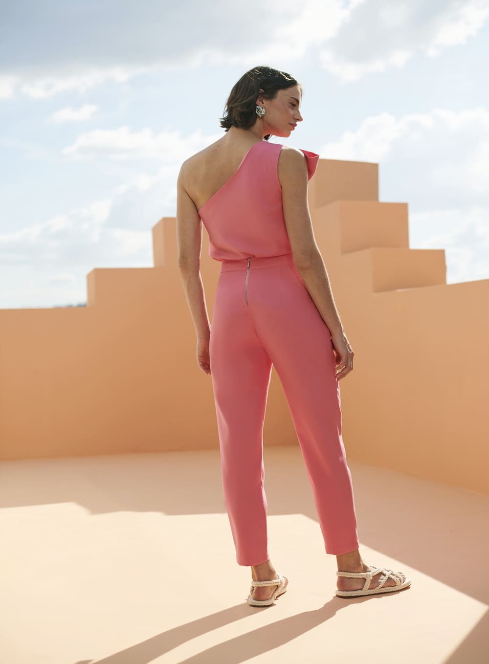 Calça Jogging Rosa Skazi -SALE