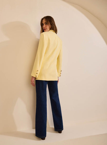 Blazer Over Amarelo Skazi -SALE
