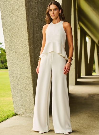 Calça Shine Off White Tufi Duek -SALE