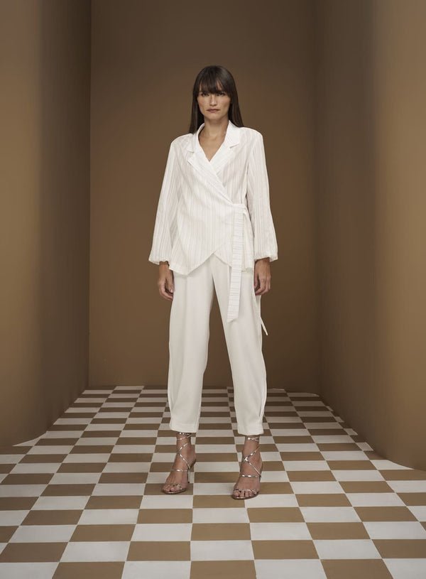 Camisa Costas Trespasse Branco Tufi Duek -SALE