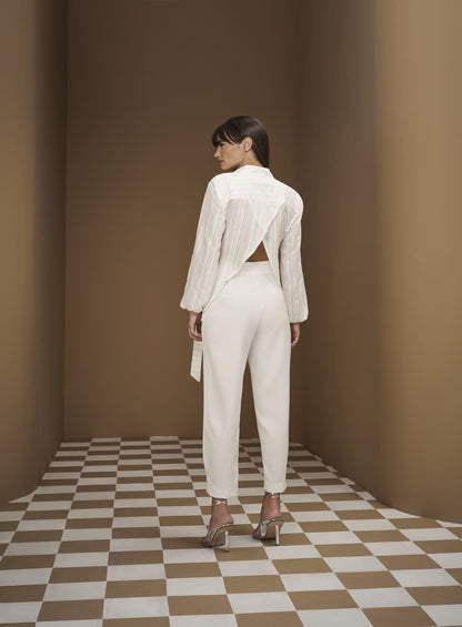 Camisa Costas Trespasse Branco Tufi Duek -SALE