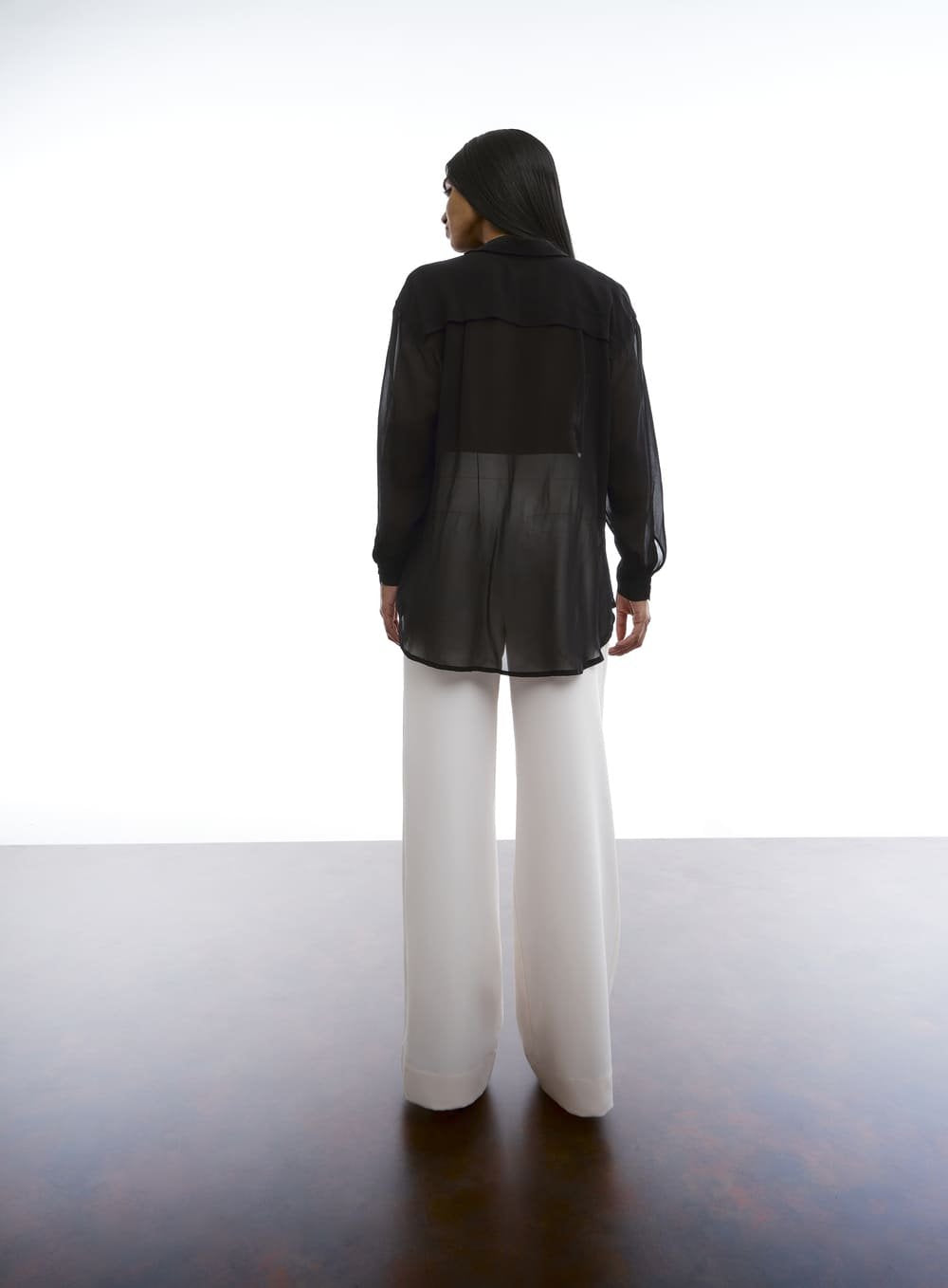 Camisa Maxi Preto Tufi Duek -SALE
