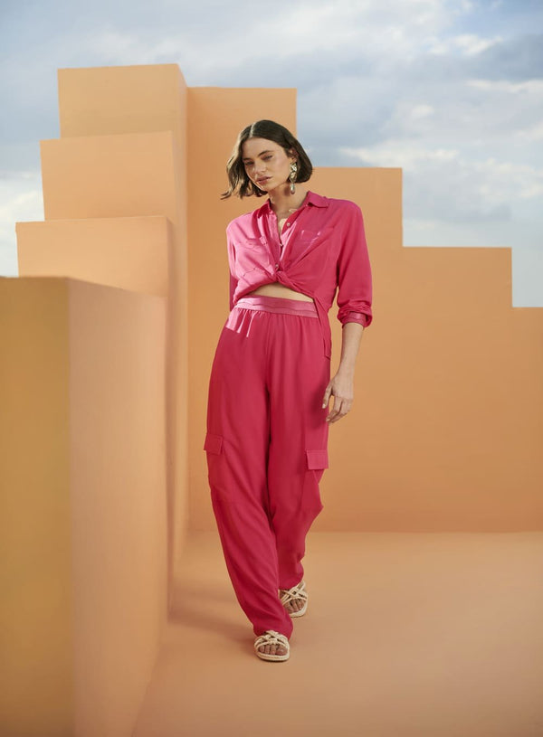 Camisa Sevilha Rosa Skazi -SALE