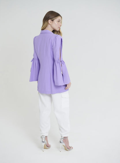 Casaco Alfaiataria Marant Lilas Skazi -SALE