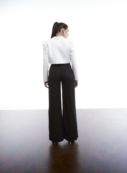 Casaco Curto Smoking Off White Tufi Duek -SALE