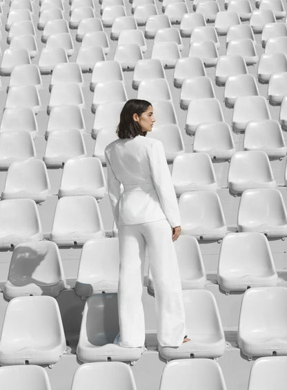 Casaco Faixa Off White Tufi Duek -SALE