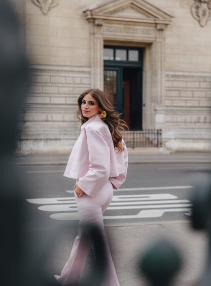 Casaco Paty Duplo Rosa Skazi -SALE