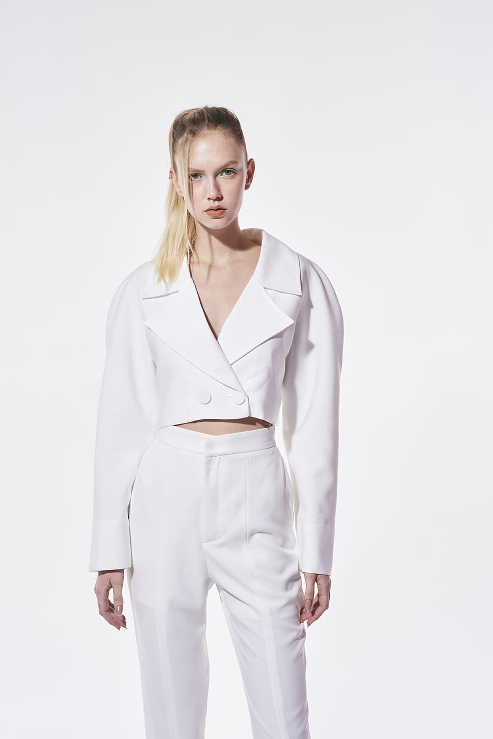 Casaco Trench Over Sized Off White Skazi -SALE