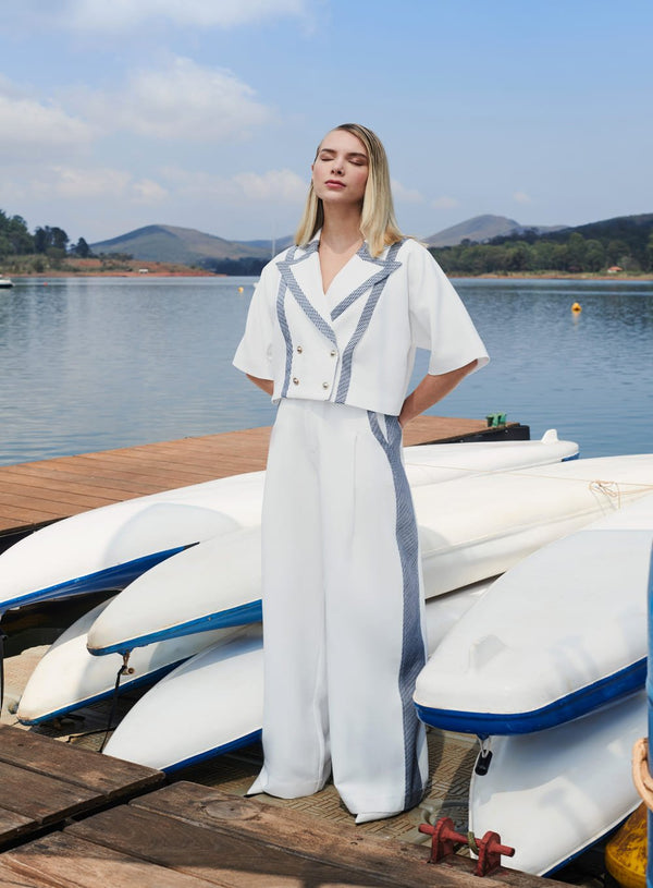 Casaqueto Vivos Off White Tufi Duek -SALE