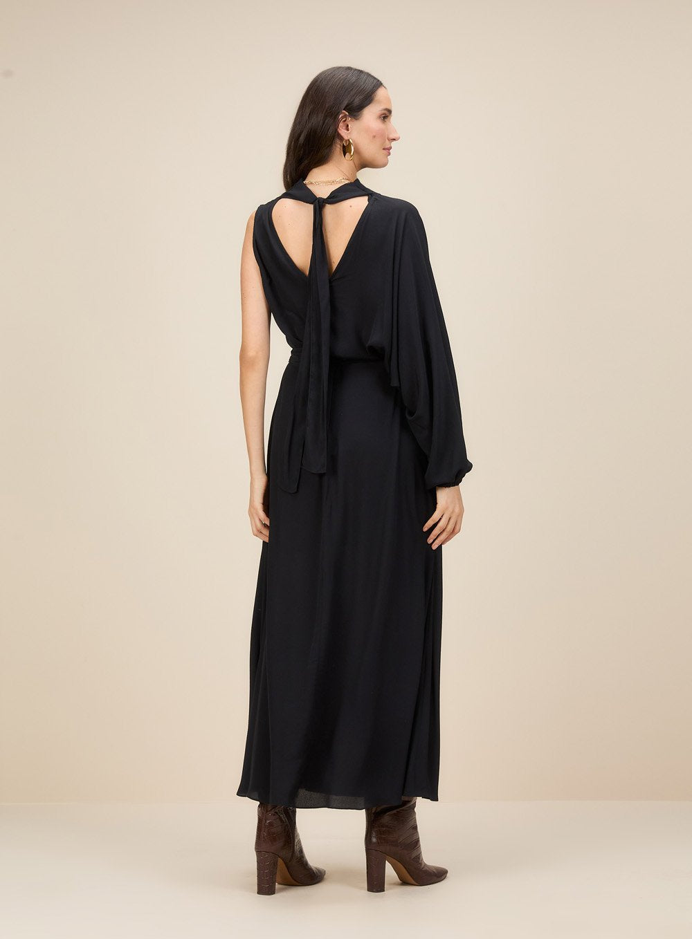 Conjunto Blusa e Saia Degage Preto Skazi -SALE