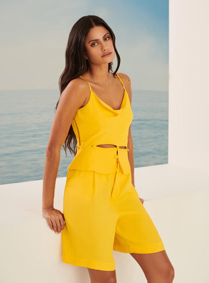 Conjunto Botoes Amarelo Tufi Duek -SALE