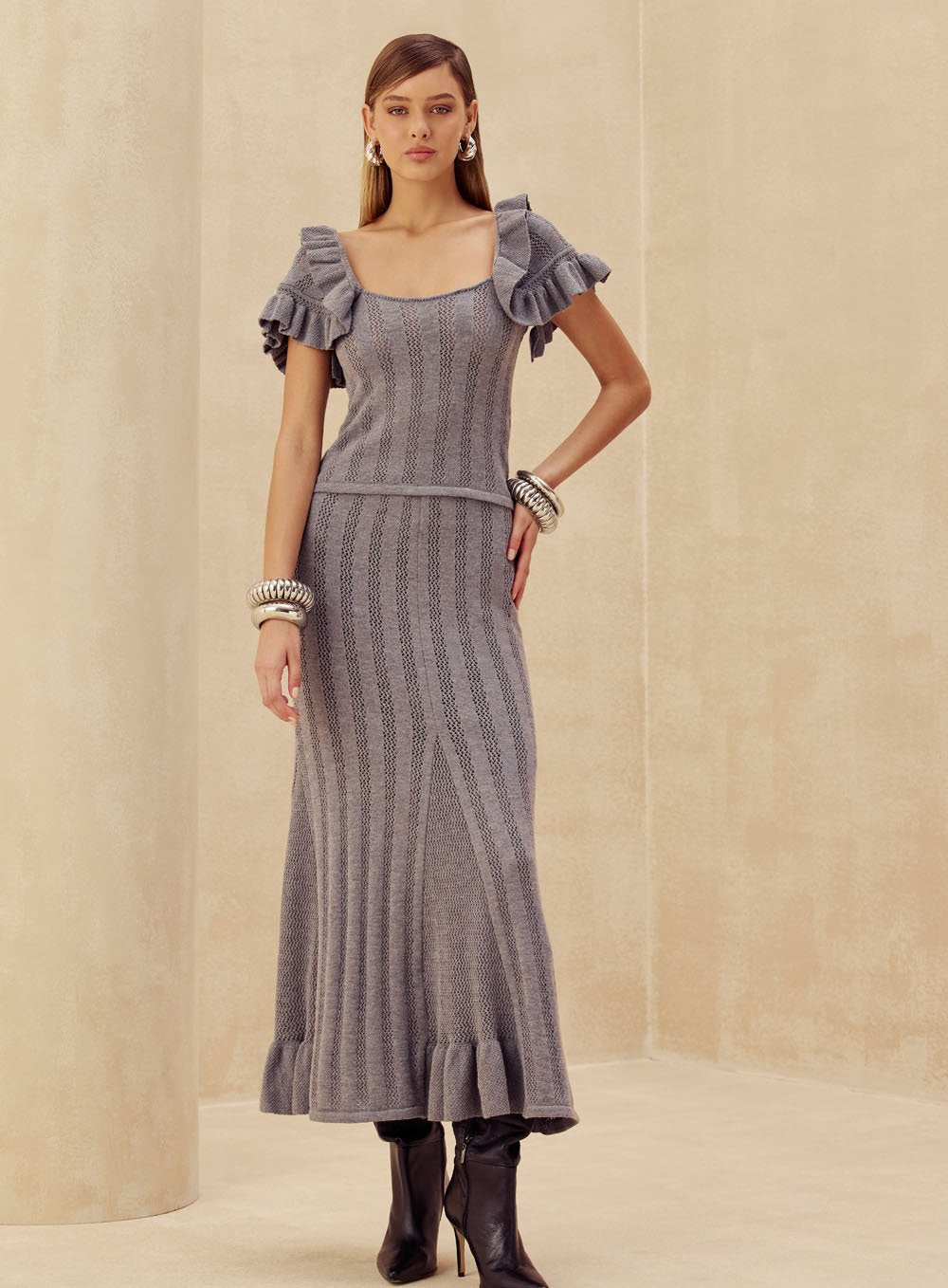 Conjunto Detrot Botto Cinza Skazi -SALE