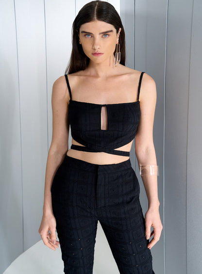 Conjunto Straw Preto Tufi Duek -SALE