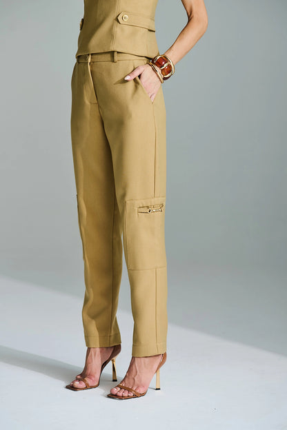 Conjunto Blusa e Calça Cargo Ariane Apoá