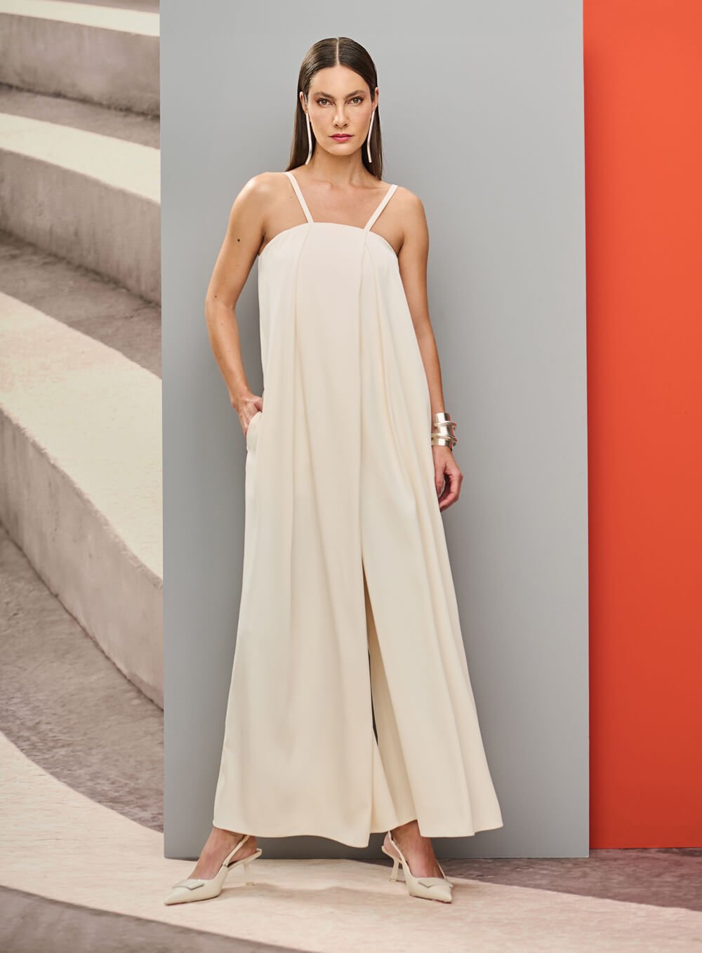 Jumpsuit Maya Off White Tufi Duek -SALE