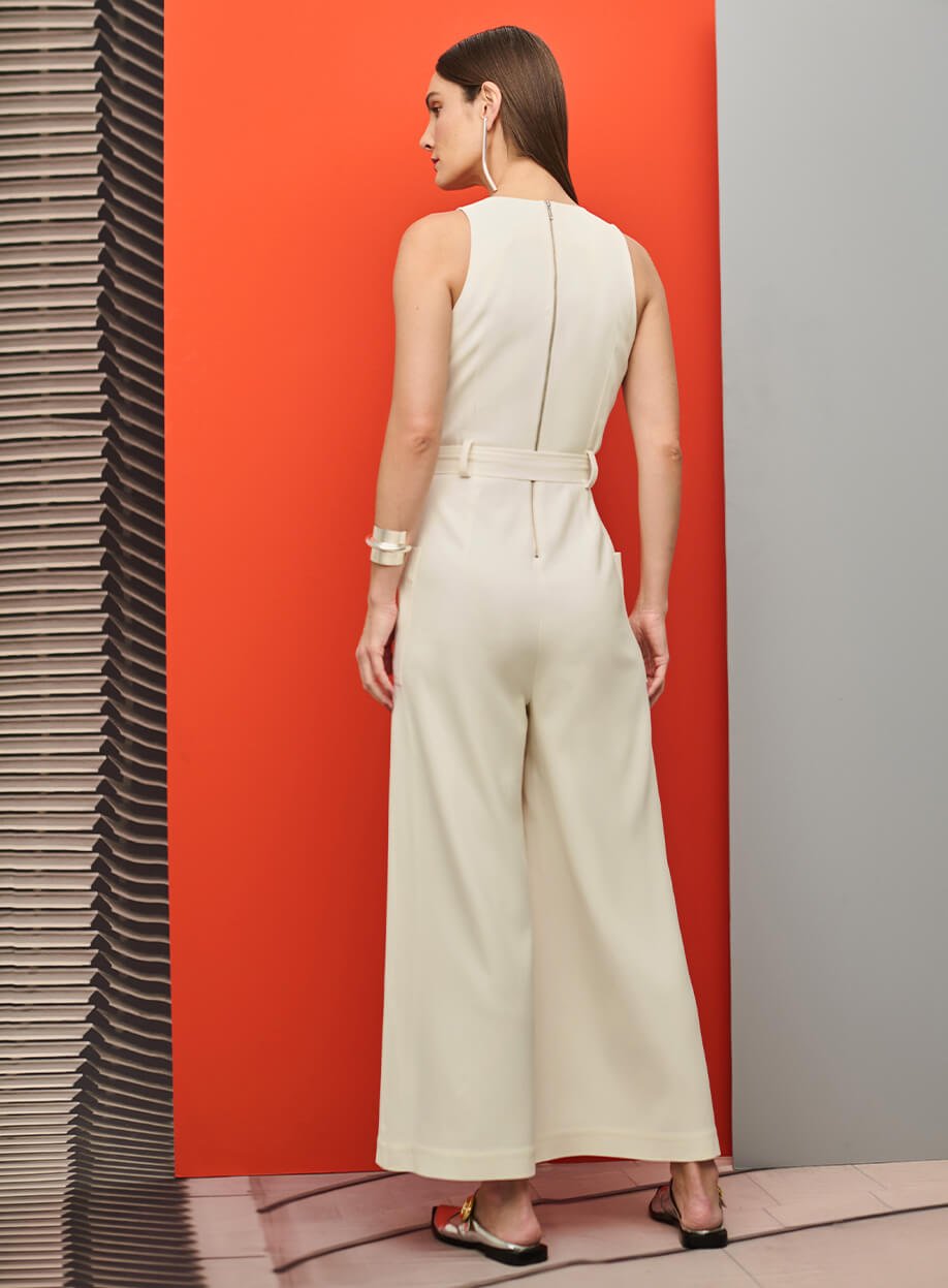 Macacão Paty Off White Tufi Duek -SALE