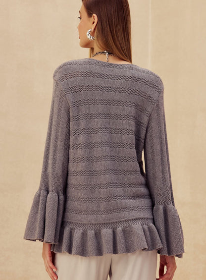 Pull Botto Cinza Skazi -SALE