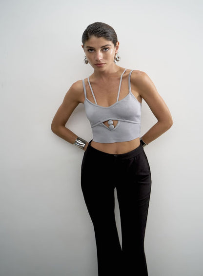 Regata Tricot Resina Preto Tufi Duek -SALE