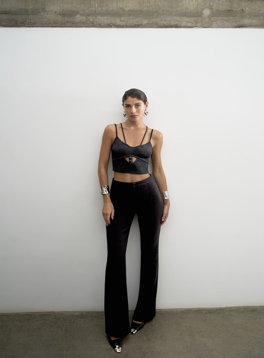 Regata Tricot Resina Preto Tufi Duek -SALE