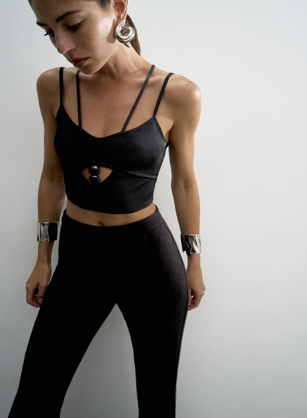 Regata Tricot Resina Preto Tufi Duek -SALE