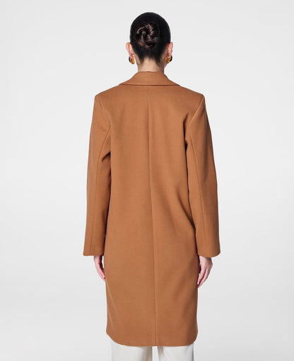 Trench Coat Caramelo em Lã Broken Rules