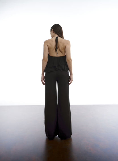 Blusa Decote Resina Preto Tufi Duek -SALE