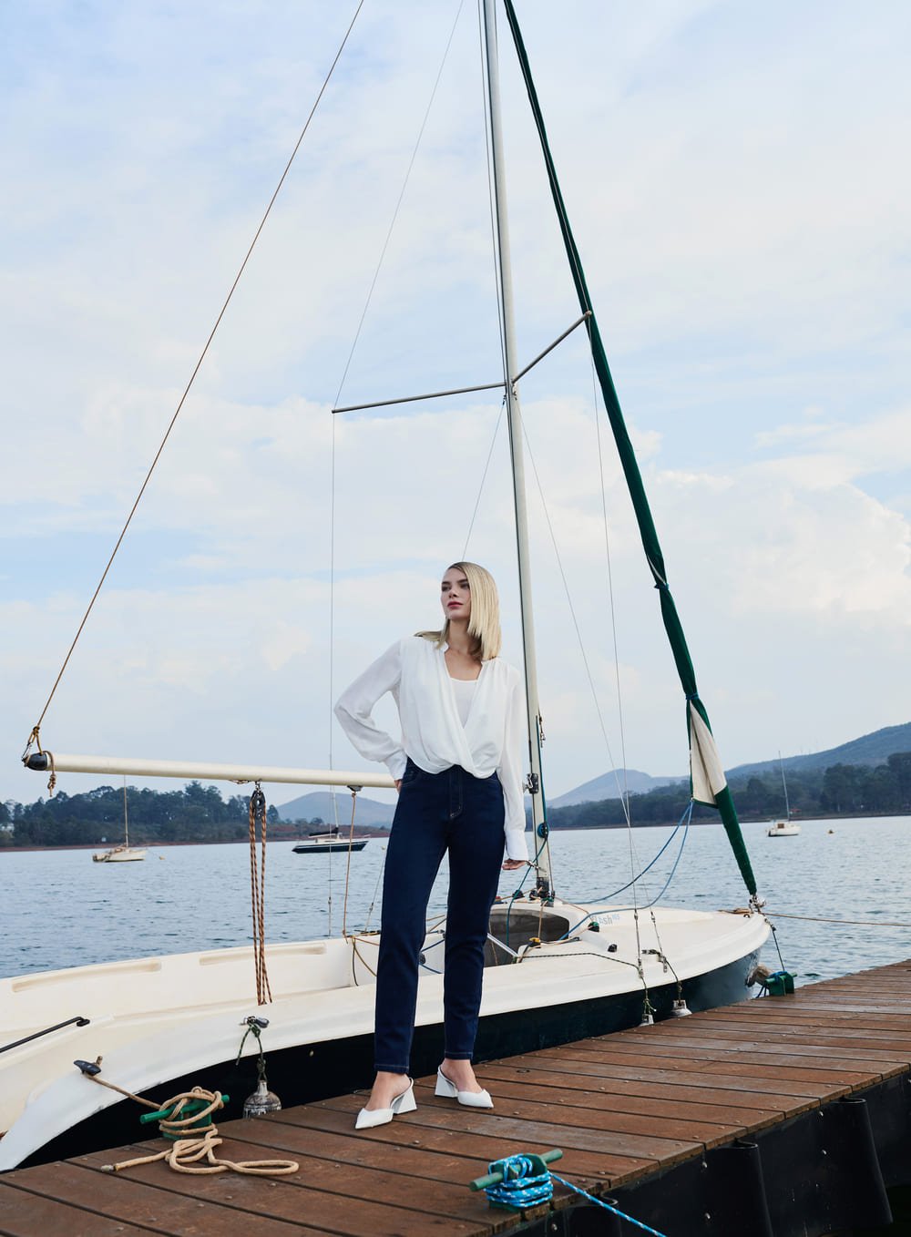 Blusa Decote Torcido Tufi Duek -SALE