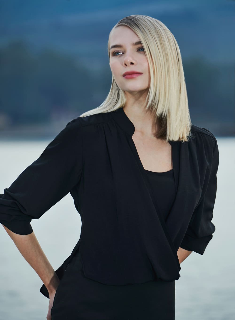 Blusa Decote Torcido Tufi Duek -SALE