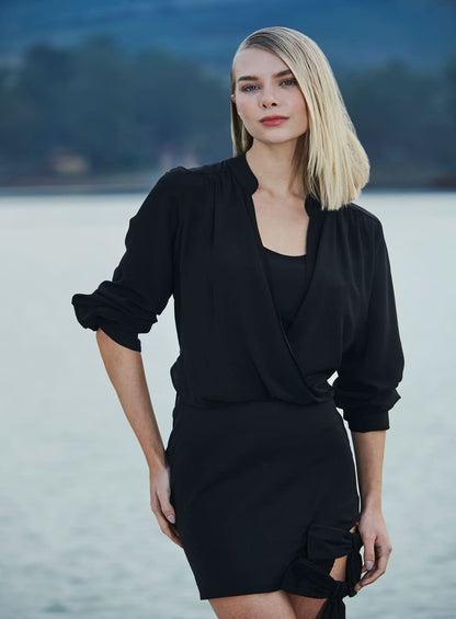 Blusa Decote Torcido Tufi Duek -SALE