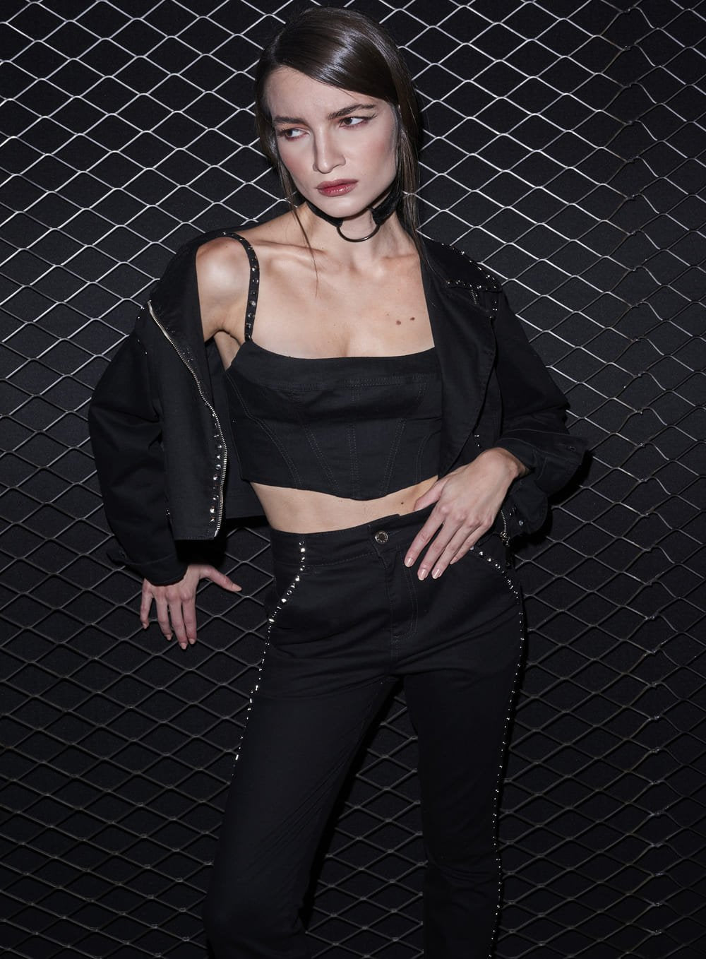 Top Black Preto Skazi -SALE
