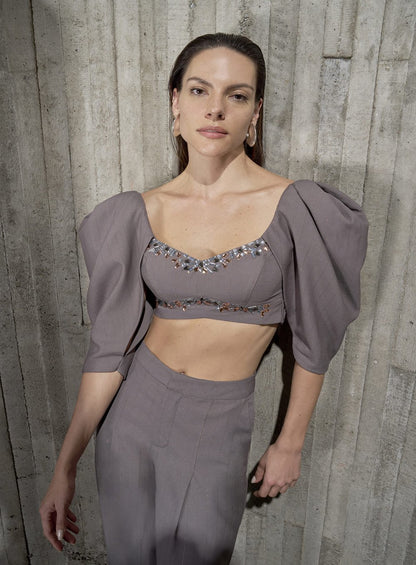 Top Bordado Tufi Duek -SALE