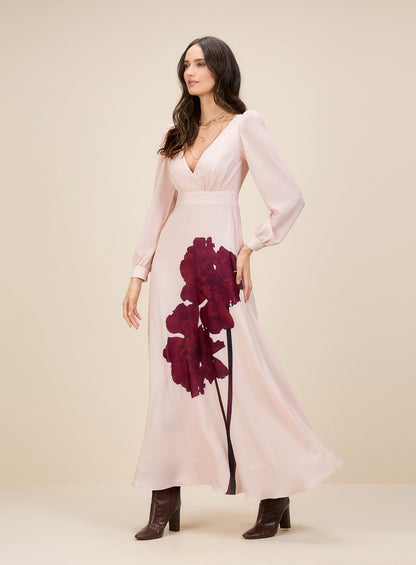 Vestido Max Midi Sakura Vermelho Skazi -SALE