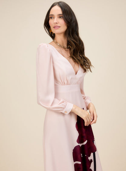 Vestido Max Midi Sakura Vermelho Skazi -SALE