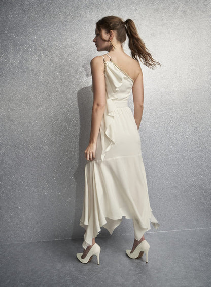 Vestido Midi Babados Skazi -SALE