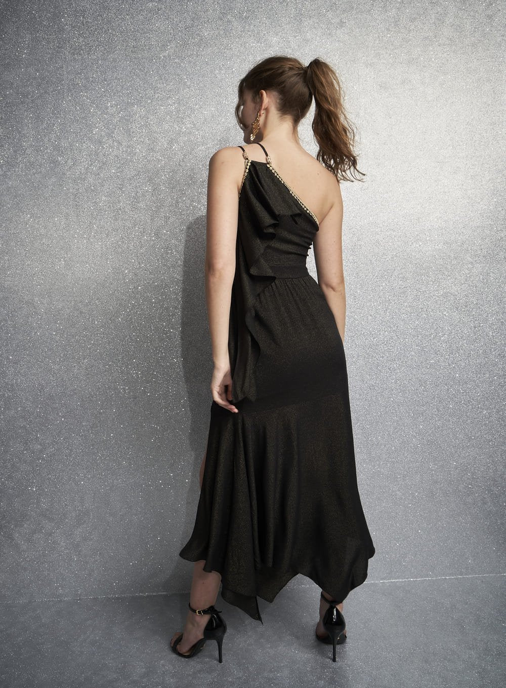Vestido Midi Babados Skazi -SALE