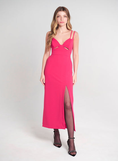 Vestido Midi Bojo Duplo Skazi -SALE